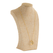 Choker Pendant (D91) - 925 Silver & 24K Gold Plated