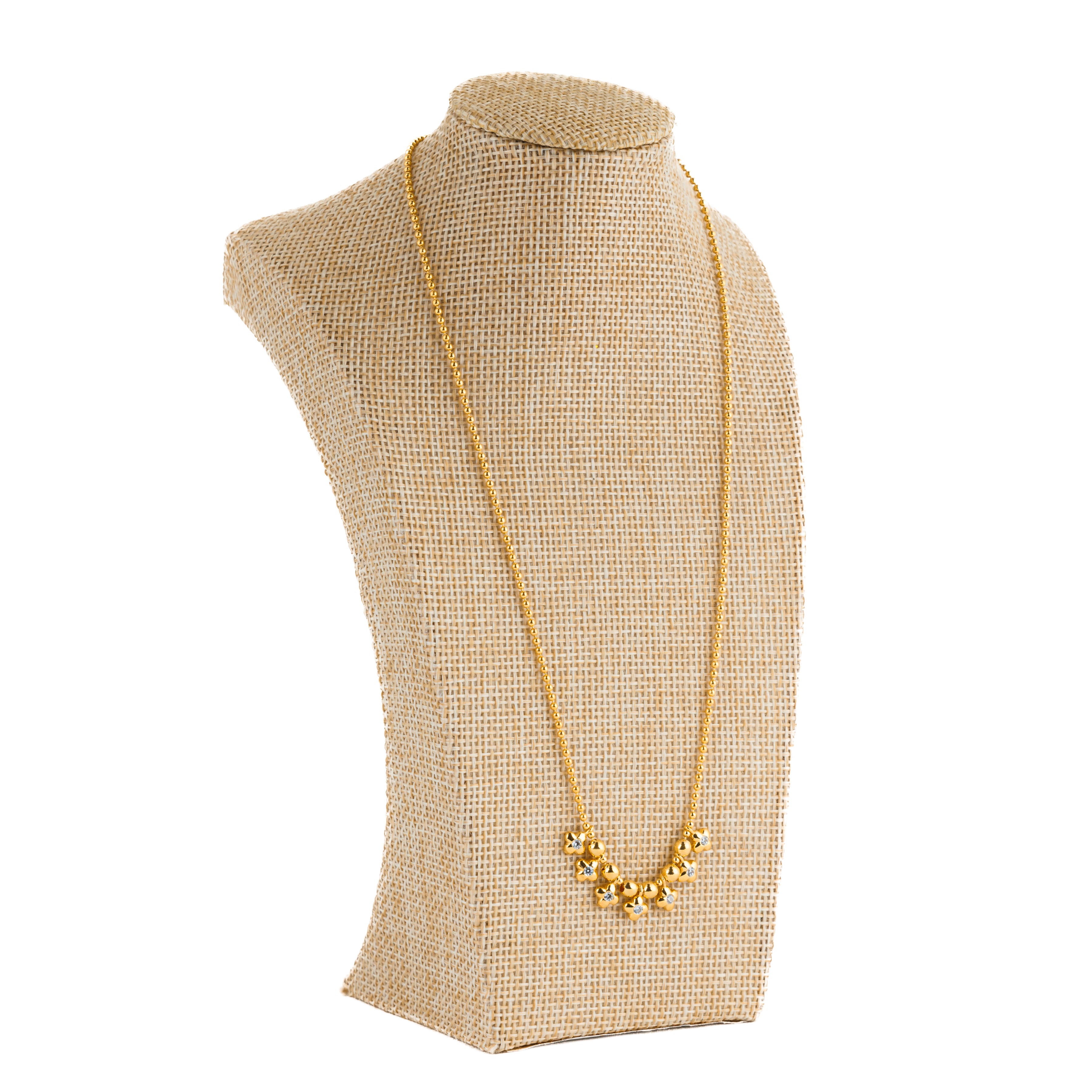Choker Pendant (D101) - 925 Silver & 24K Gold Plated