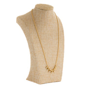 Choker Pendant (D102) - 925 Silver & 24K Gold Plated