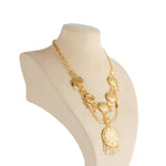 Turkish Necklace (D5)- Silver 925 & Gold Plated