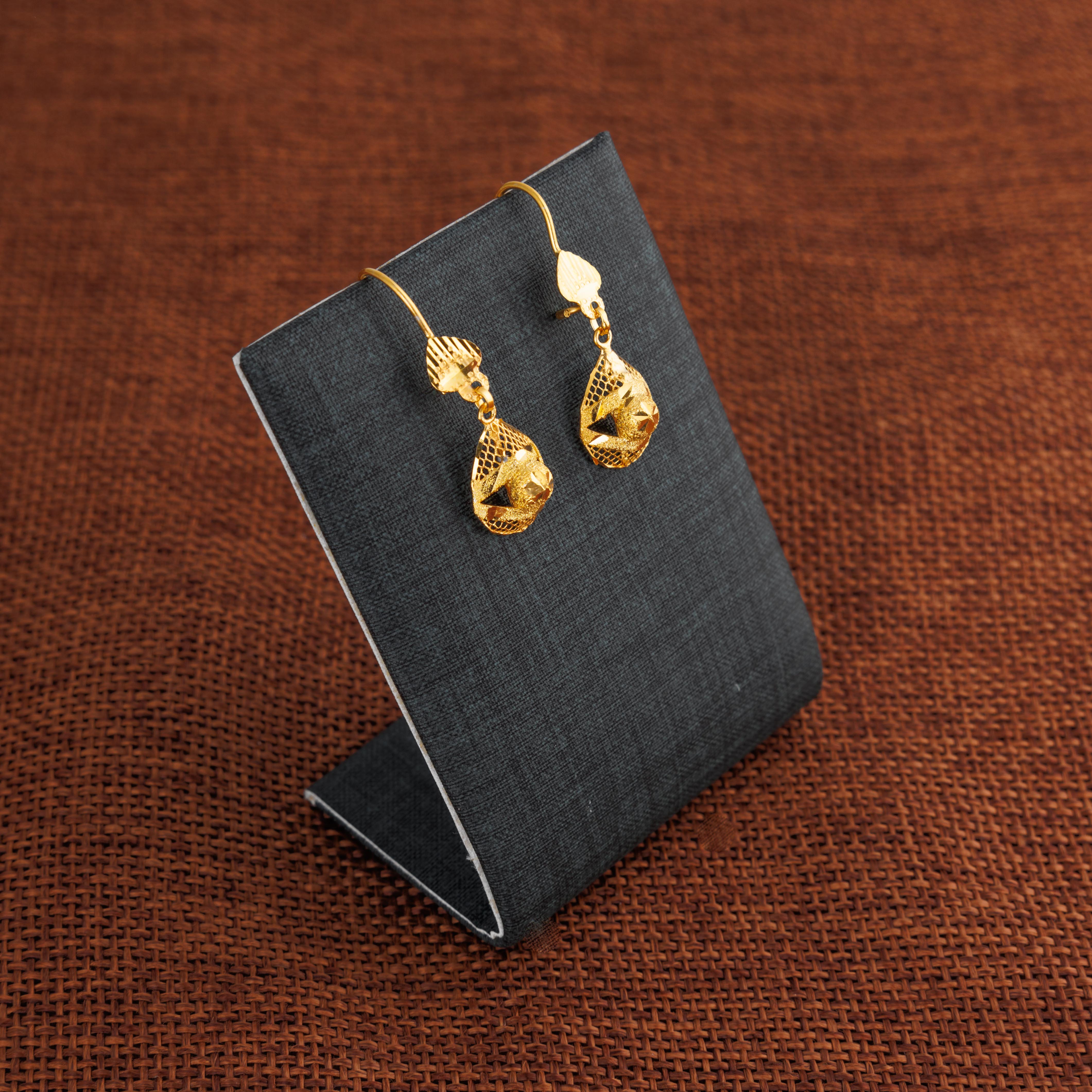 Kid's RP Earrings (D32) - Silver 925 & Gold Plated