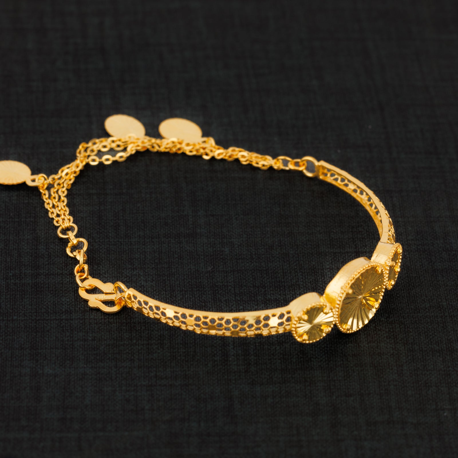 RP Half Bracelet (D9) - Silver 925 & Gold Plated