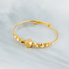 Beads Flex Kids Bangle (D27) - Silver 925 & Gold Plated