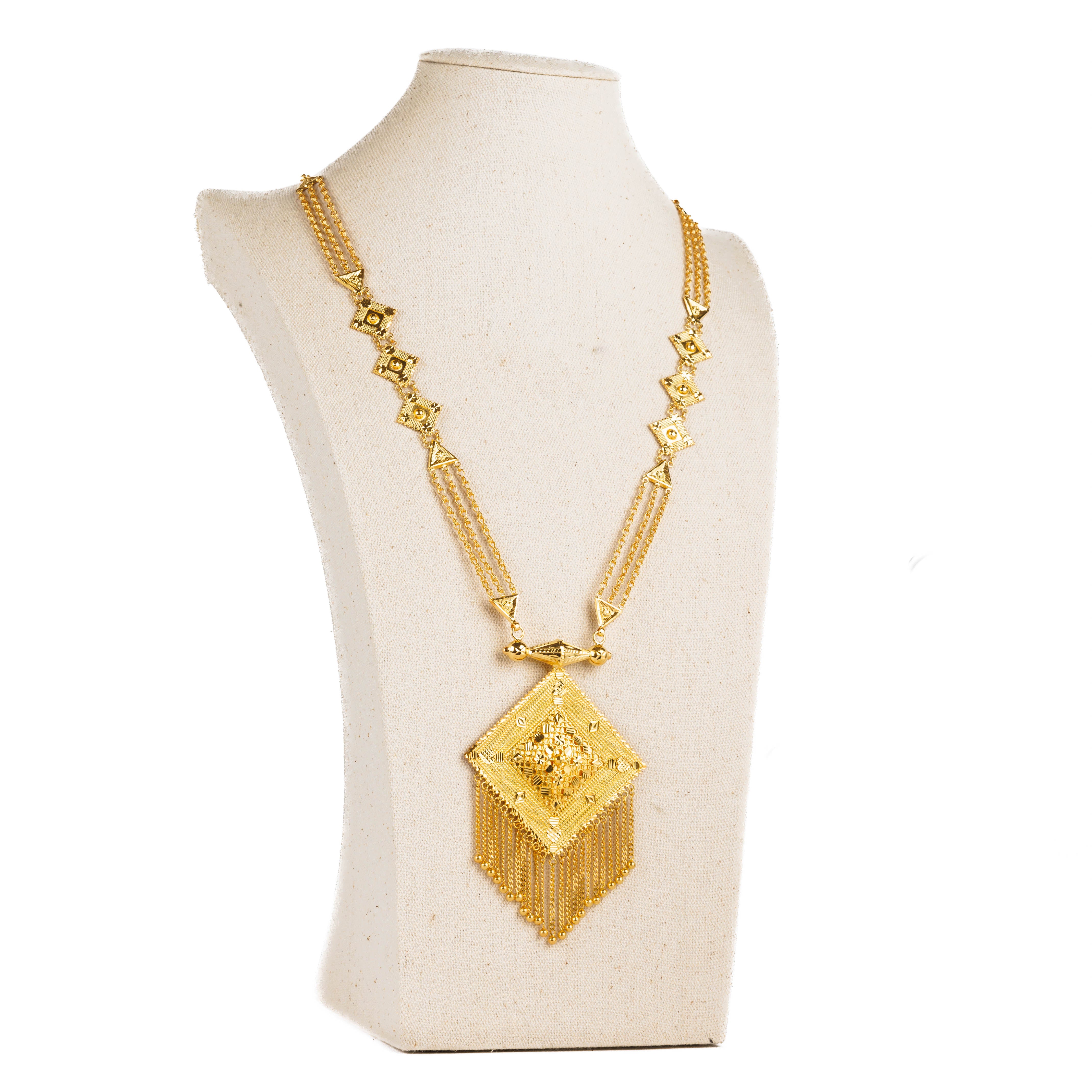 مصبوب موريا (D34) - فضة 925 ومطلية بالذهب