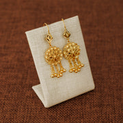 Gold Plated Sterling Silver 925 earrings D4, image 1 of 3