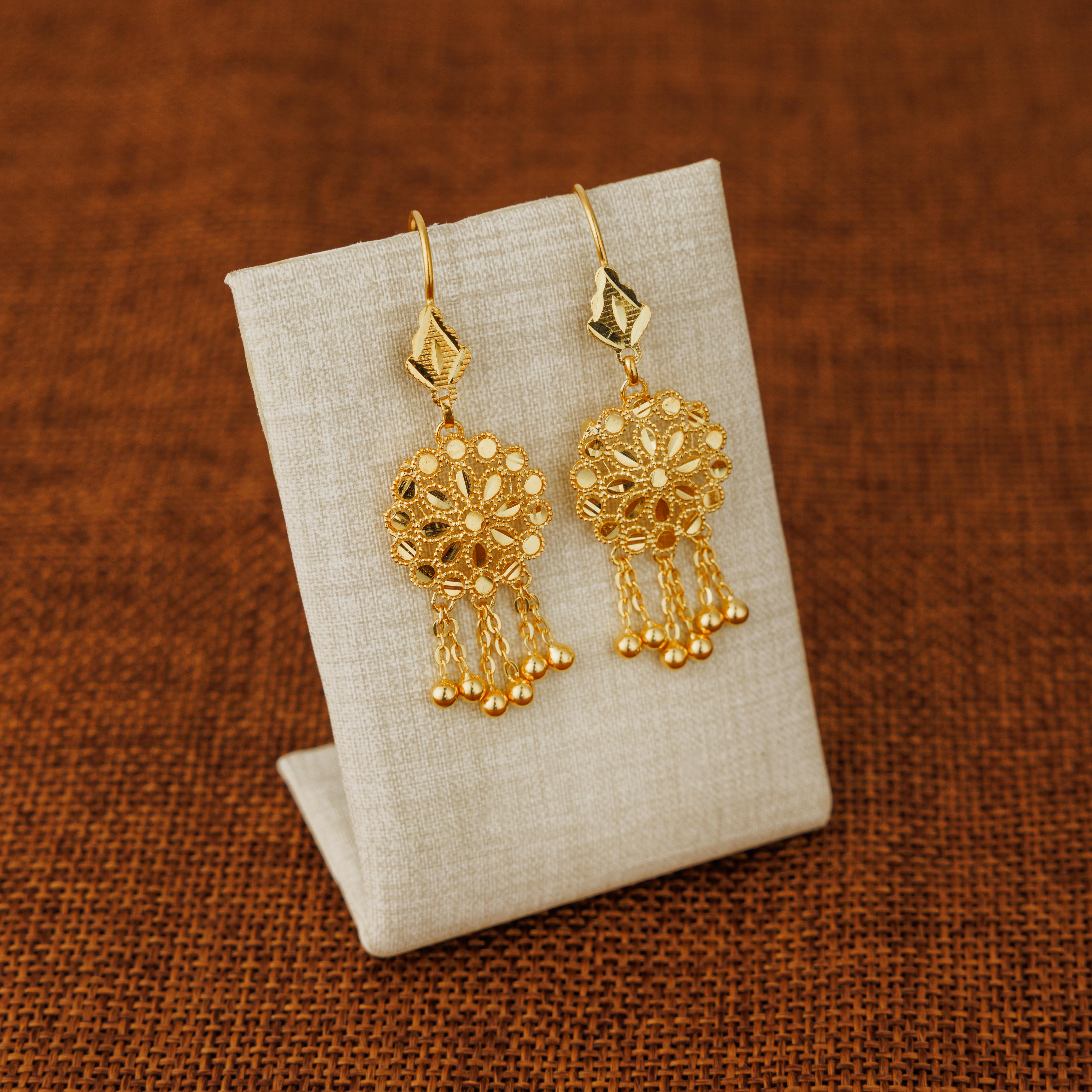 أقراط RP (D1) - Silver 925 و Gold Plated