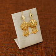 Gold Plated Sterling Silver 925 earrings D2, image 1 of 3