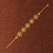 RP سوار / سلسلة 3 قطع (D6) - فضة 925 ومطلية بالذهب