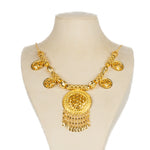 Traditional Necklace (D43)- Silver 925 & Gold Plated