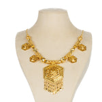 Traditional Necklace (D44)- Silver 925 & Gold Plated
