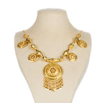Traditional Necklace (D45)- Silver 925 & Gold Plated