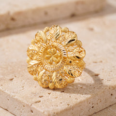 3D RP Rings (D121) on travertine