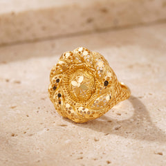 3D RP Rings (D126) on travertine
