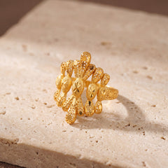 3D RP Rings (D153) on travertine