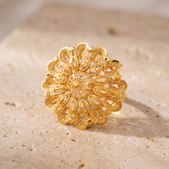 3D RP Rings (D155) on travertine