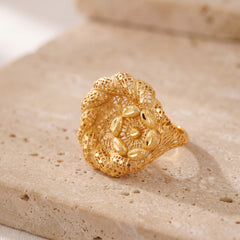 3D RP Rings (D171) on travertine