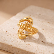 3D RP Rings (D173) on travertine