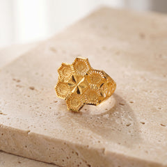 3D RP Rings (D187) on travertine