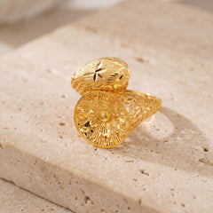 3D RP Rings (D188) on travertine