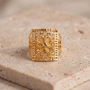 3D RP Rings (D2) on travertine