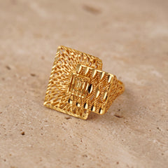 3D RP Rings (D201) on travertine