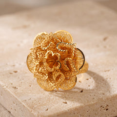 3D RP Rings (D203) on travertine