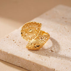 3D RP Rings (D208) on travertine