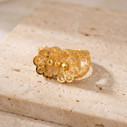 3D RP Rings (D241) on travertine
