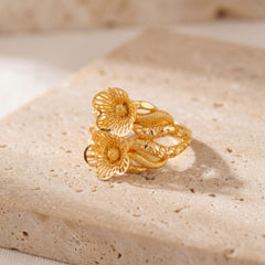 3D RP Rings (D258) on travertine