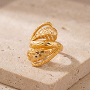 3D RP Rings (D270) on travertine