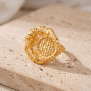 3D RP Rings (D284) on travertine