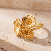 3D RP Rings (D297) on travertine