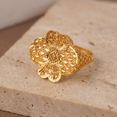 3D RP Rings (D298) on travertine
