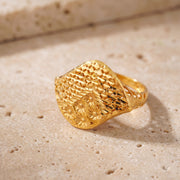 3D RP Rings (D307) on travertine