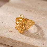 3D RP Rings (D316) on travertine