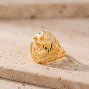3D RP Rings (D329) on travertine