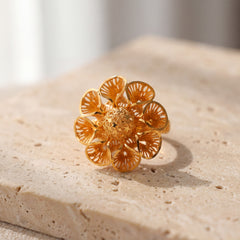 3D RP Rings (D337) on travertine