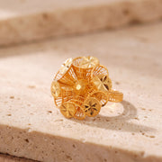 3D RP Rings (D342) on travertine
