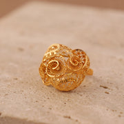 3D RP Rings (D359) on travertine