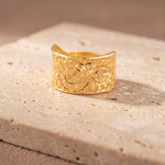 3D RP Rings (D440) on travertine