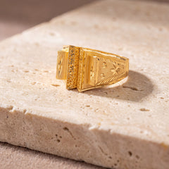3D RP Rings (D453) on travertine