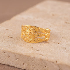 3D RP Rings (D481) on travertine