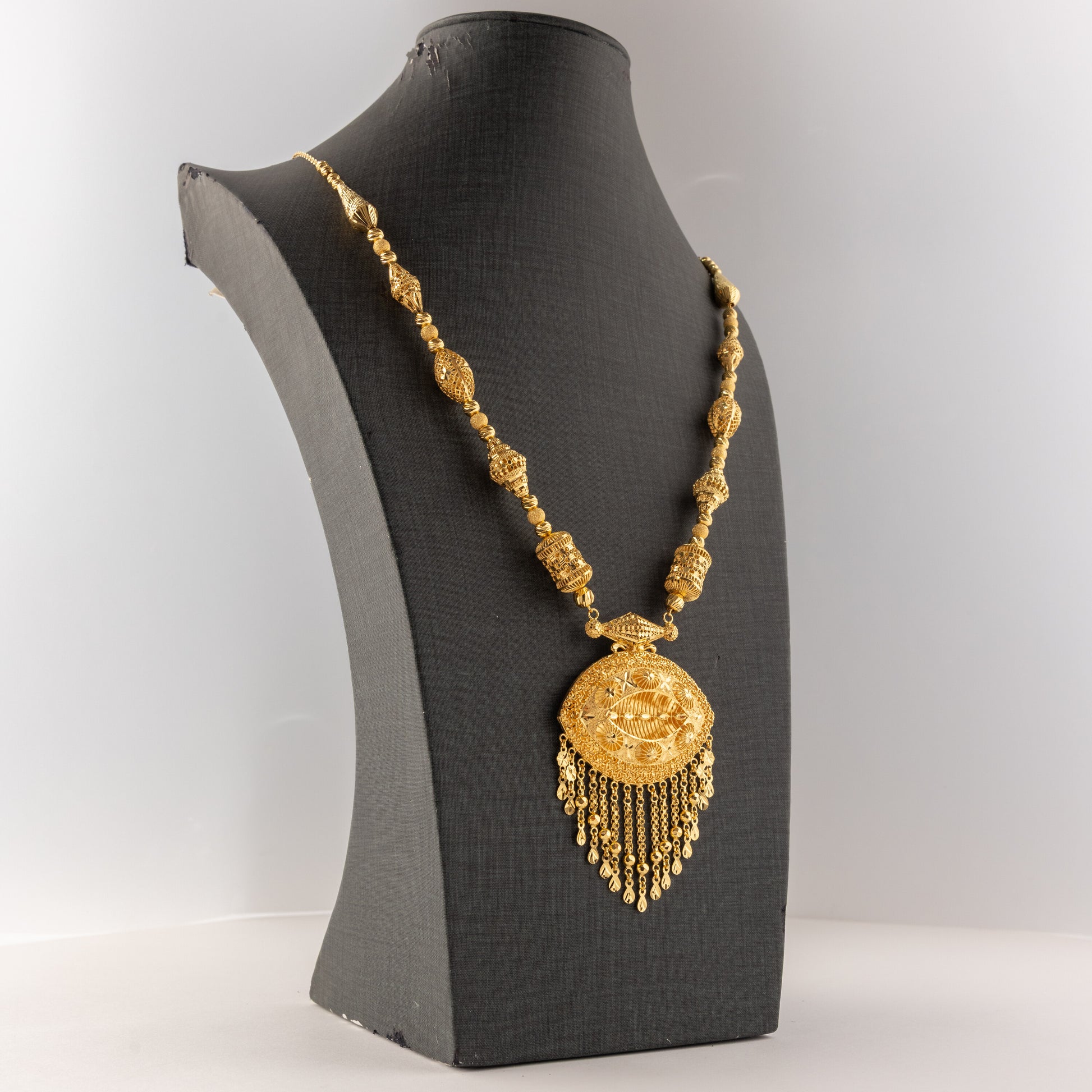 Adult Casting Mala (D62) - 925 Silver & 24K Gold Plated