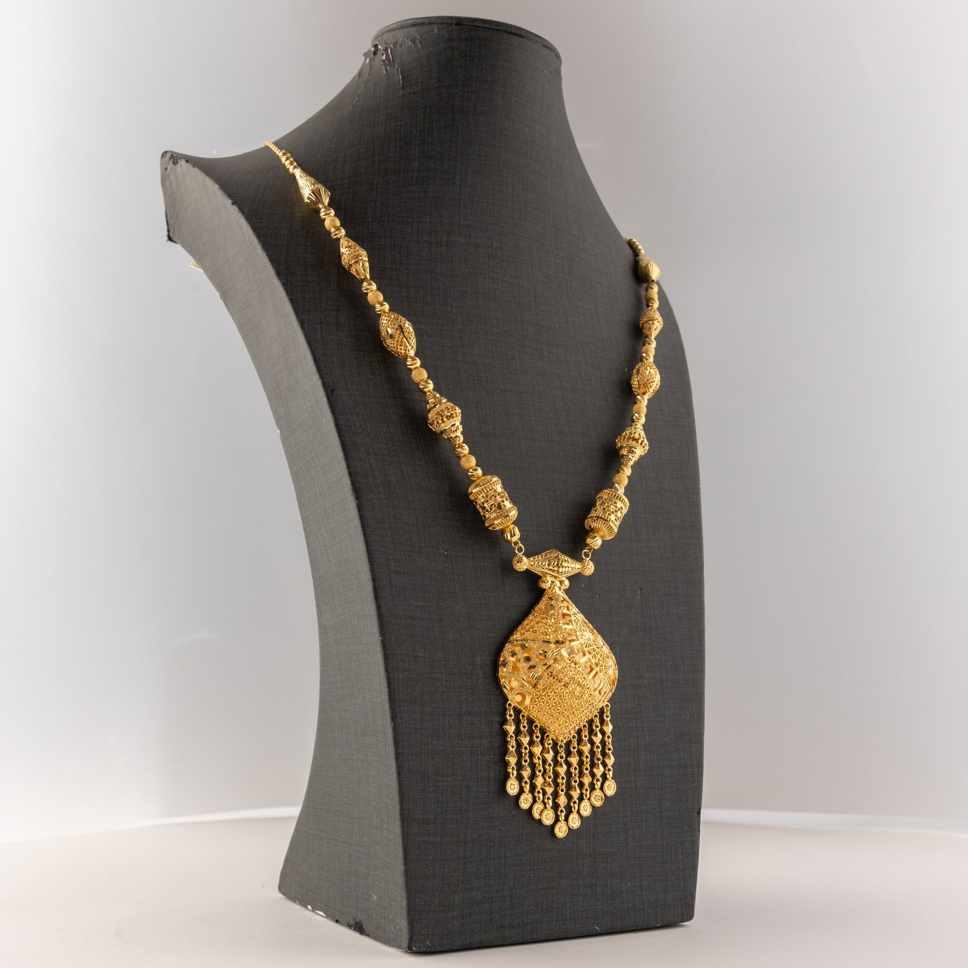 Adult Casting Mala (D63) - 925 Silver & 24K Gold Plated