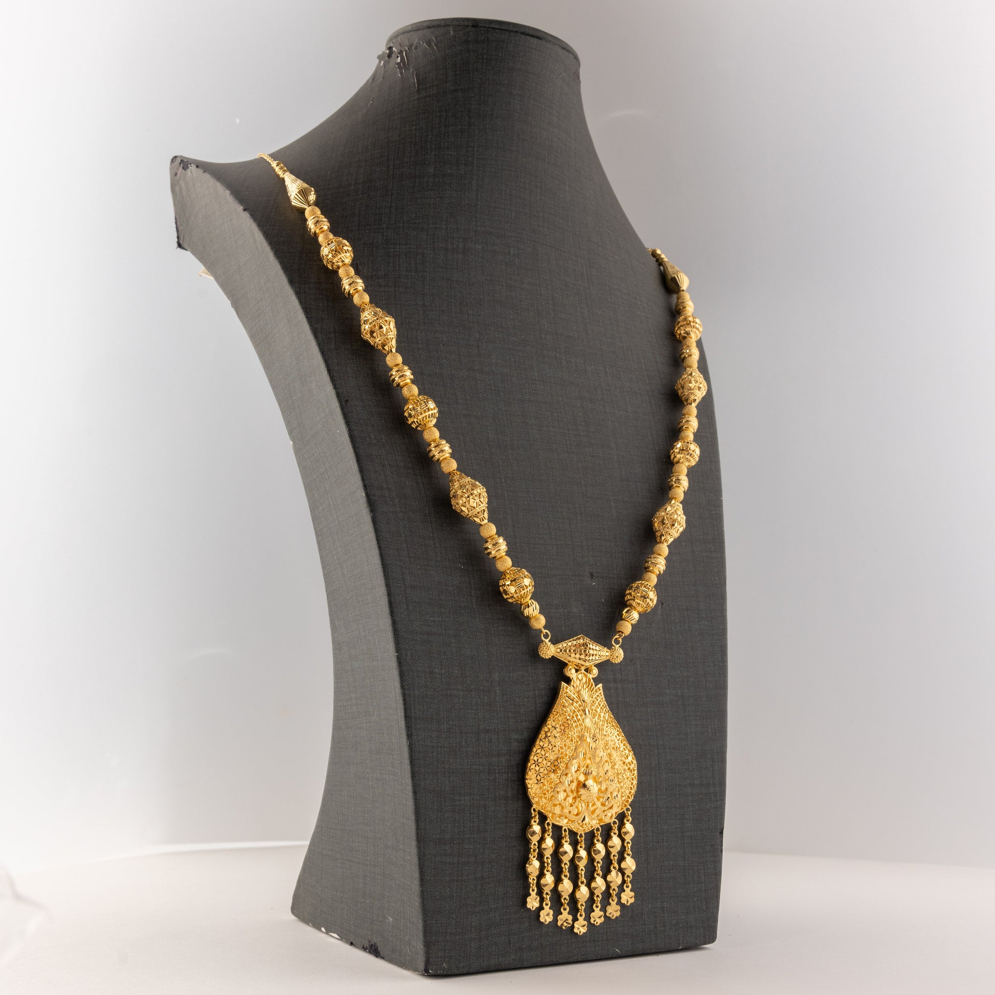 Adult Casting Mala (D64) - 925 Silver & 24K Gold Plated