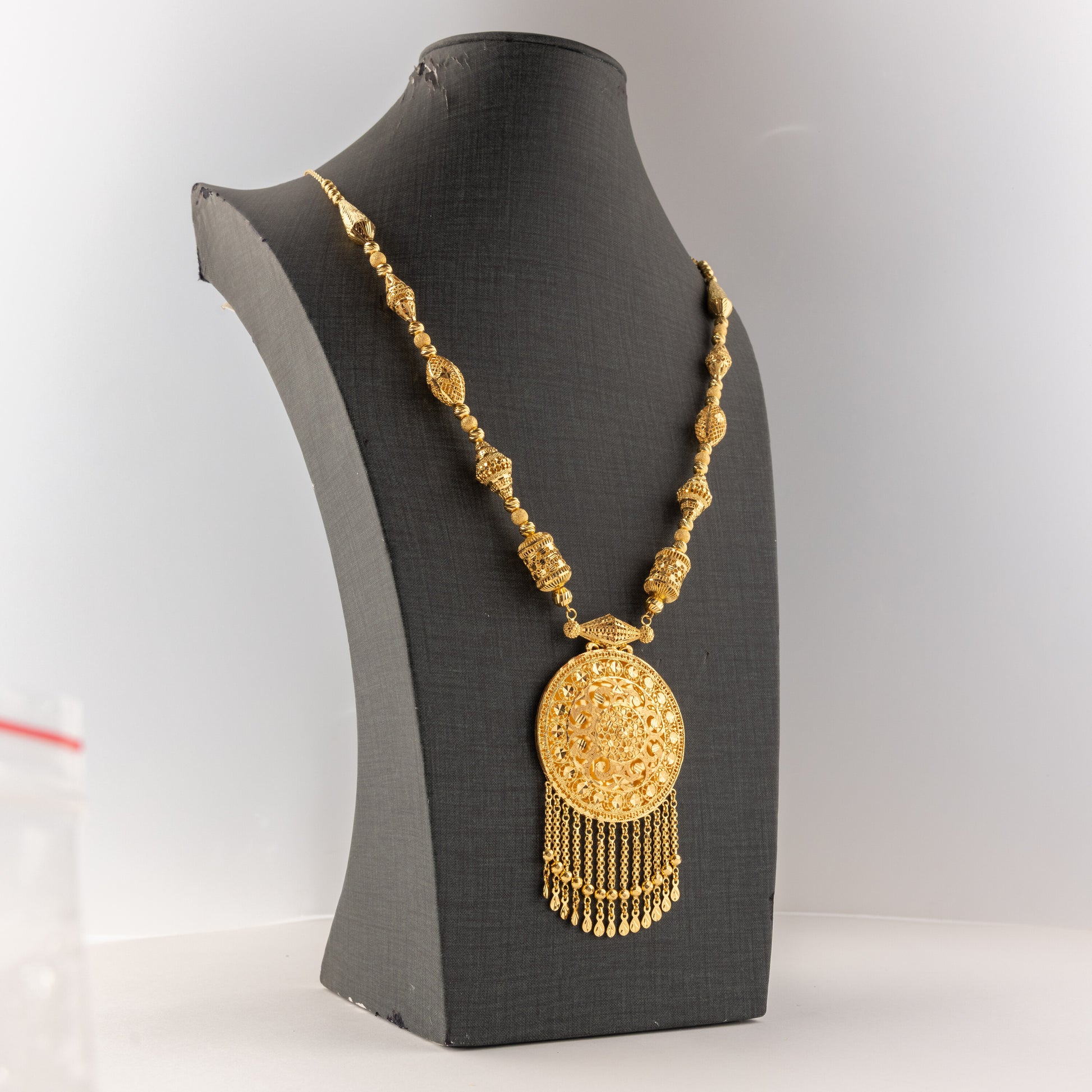 Adult Casting Mala (D67) - 925 Silver & 24K Gold Plated