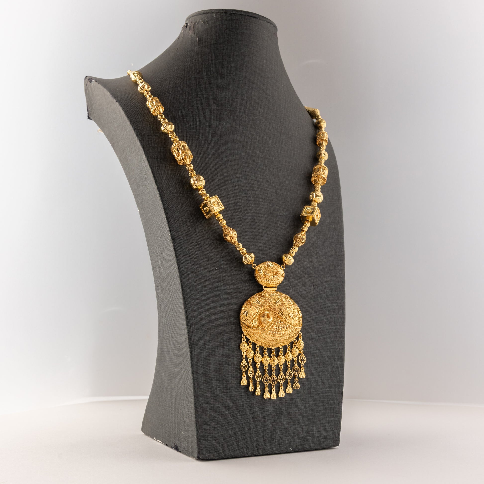 Adult Casting Mala (D68) - 925 Silver & 24K Gold Plated