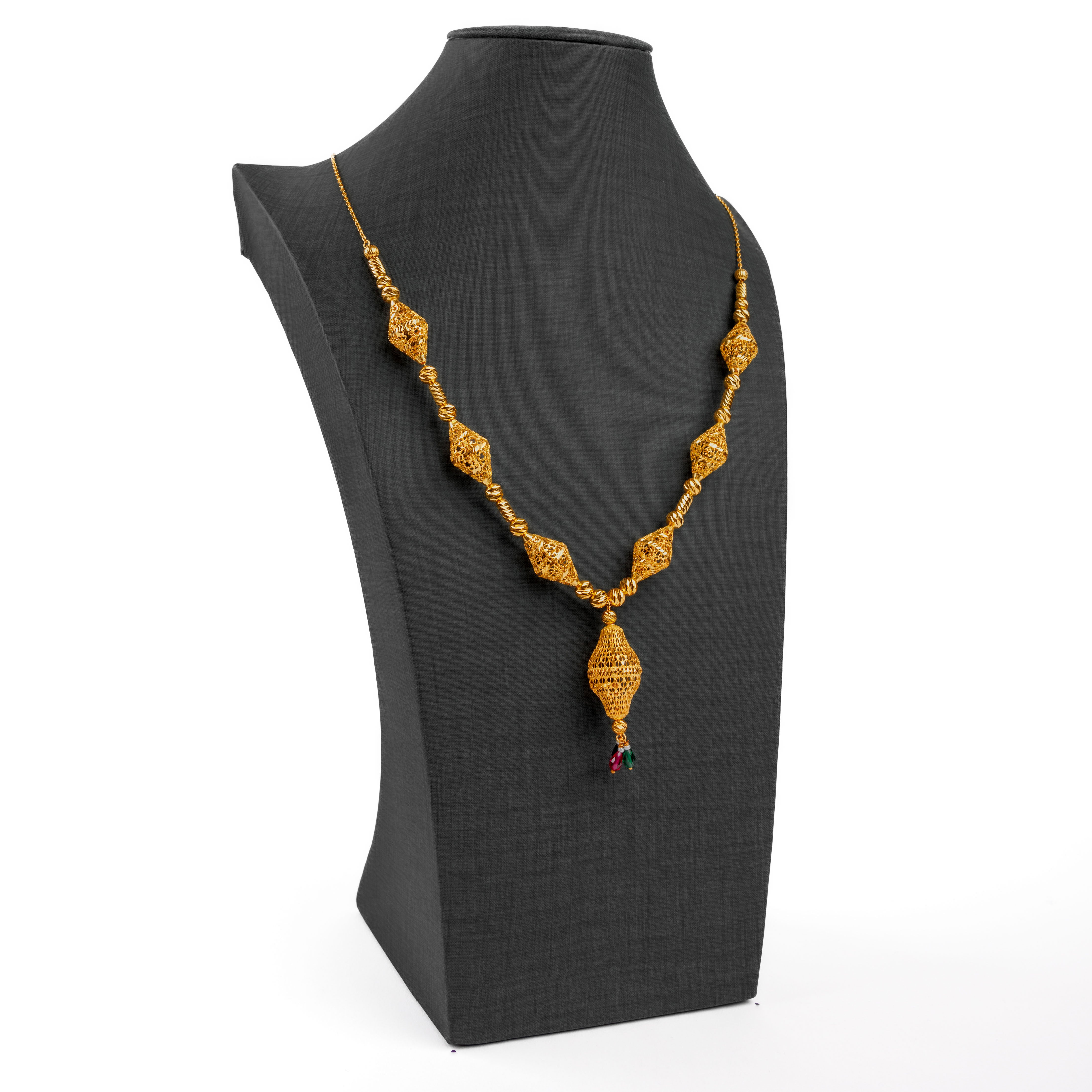 Beads Mala (D13)- Silver 925 & Gold Plated