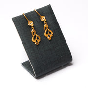 أقراط الطفل البسيطة (D1) - Silver 925 و Gold Plated