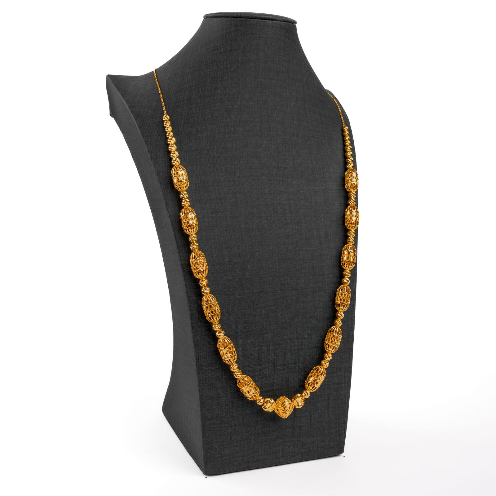 Full Beads Mala (D1)- Silver 925 & Gold Plated